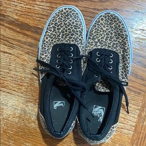 Leopard Print Vans